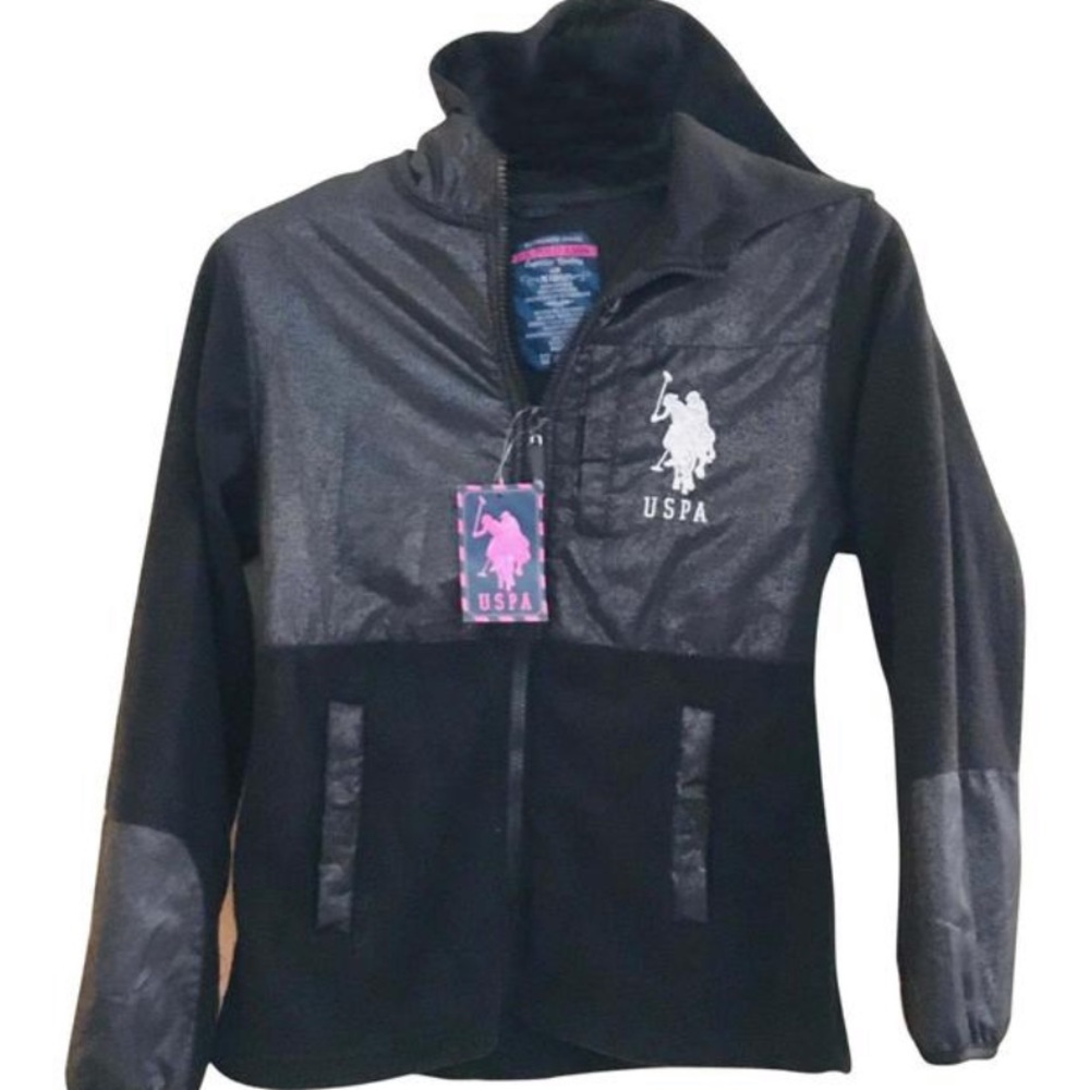 NWT SZ 10/12 Polo Jacket